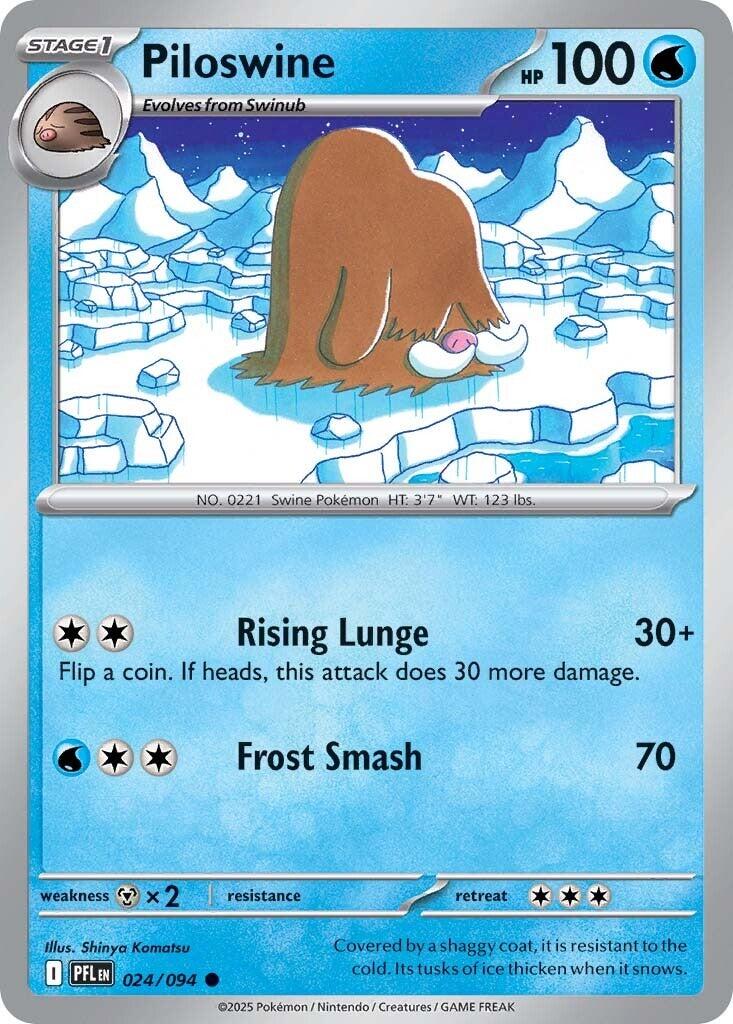 Piloswine [Rising Lunge | Frost Smash]