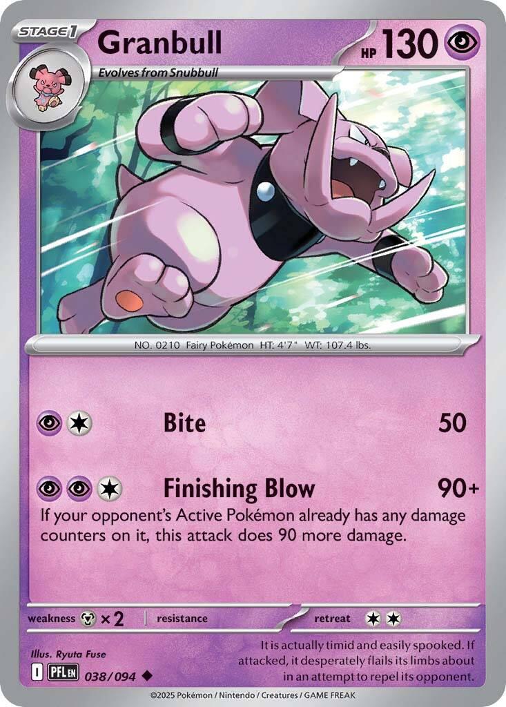 Granbull [Bite | Finishing Blow]