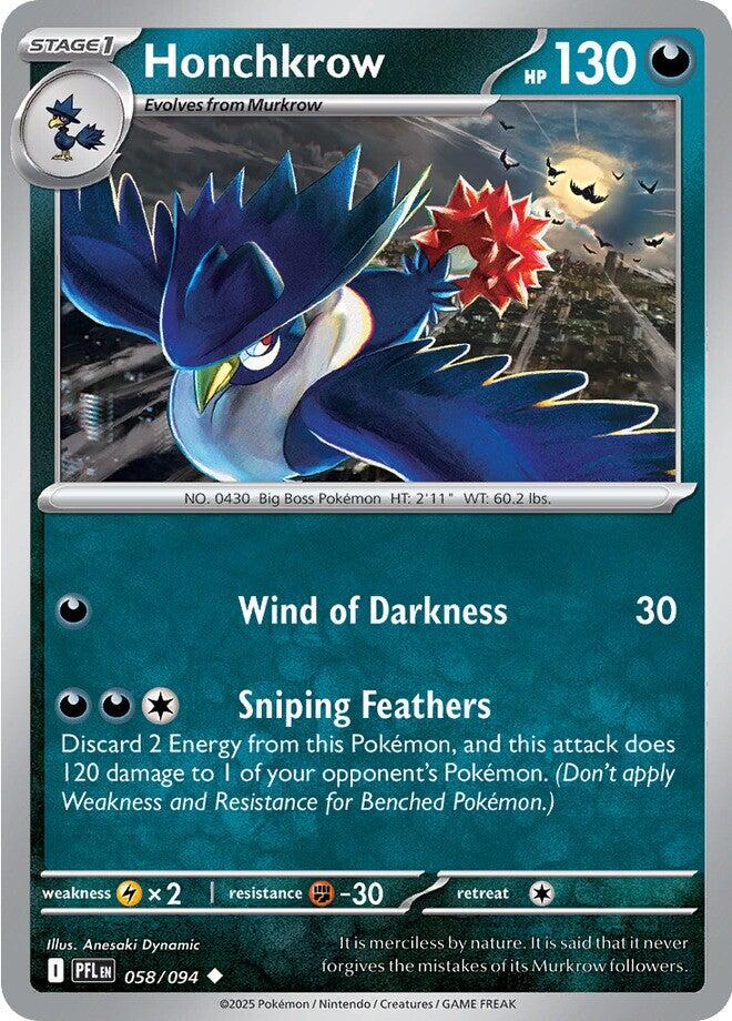 Honchkrow [Wind of Darkness | Sniping Feathers]