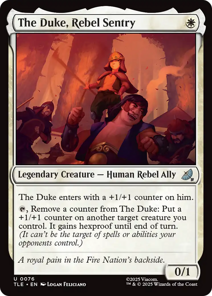 The Duke, Rebel Sentry — 1/2