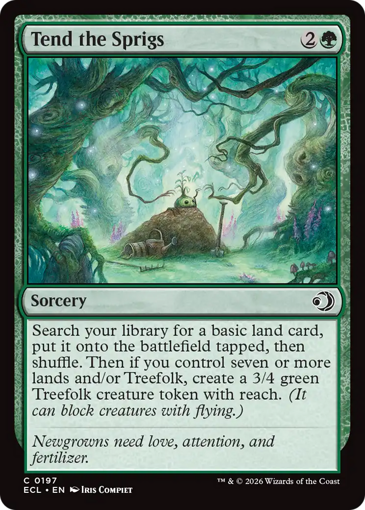 Tend the Sprigs