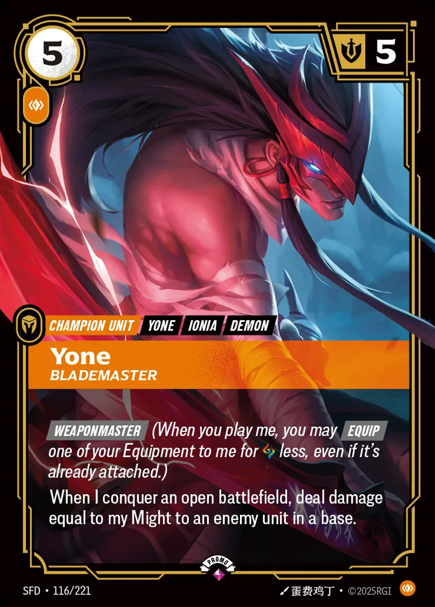 Yone, Blademaster — 1/2