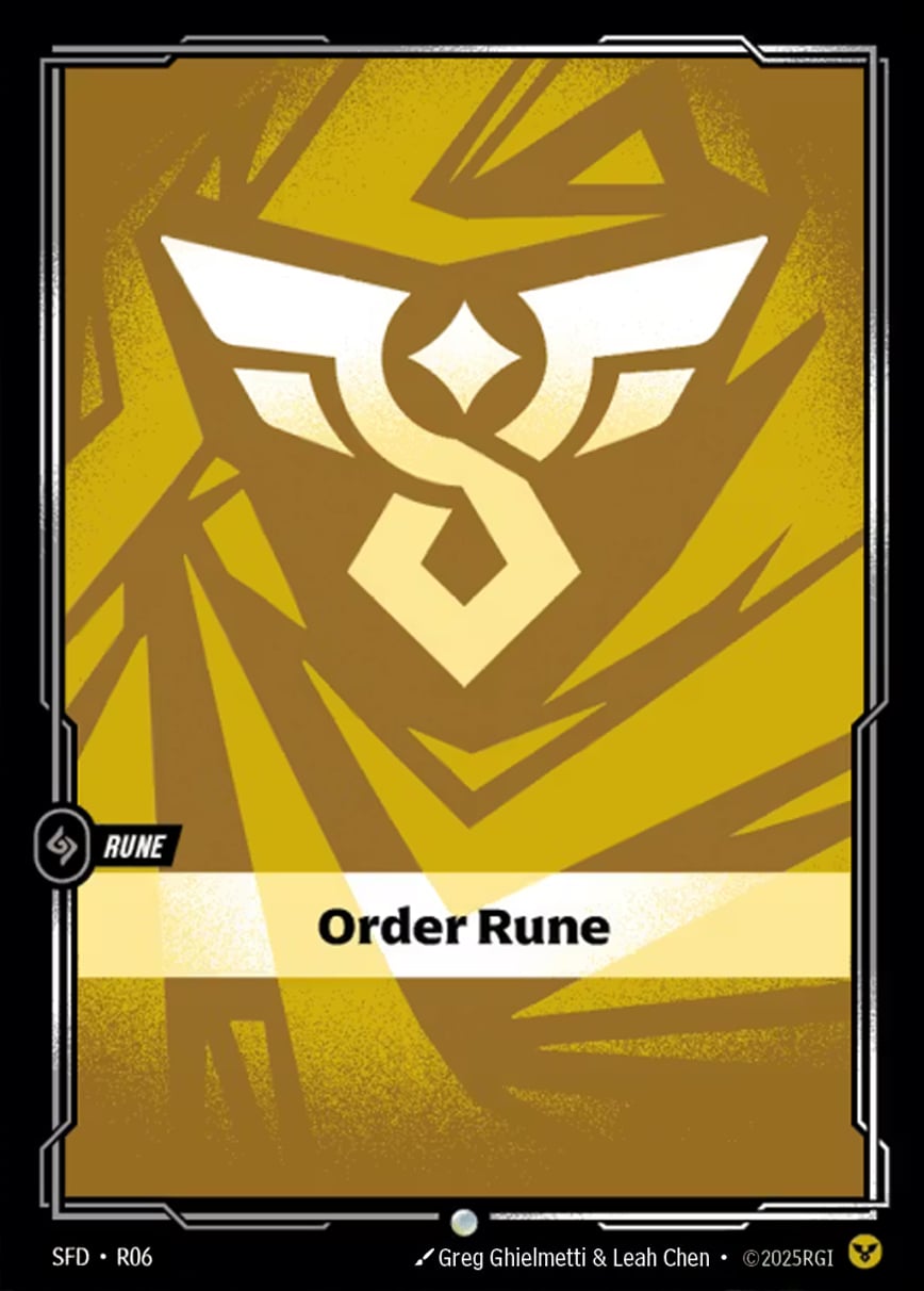 Order Rune