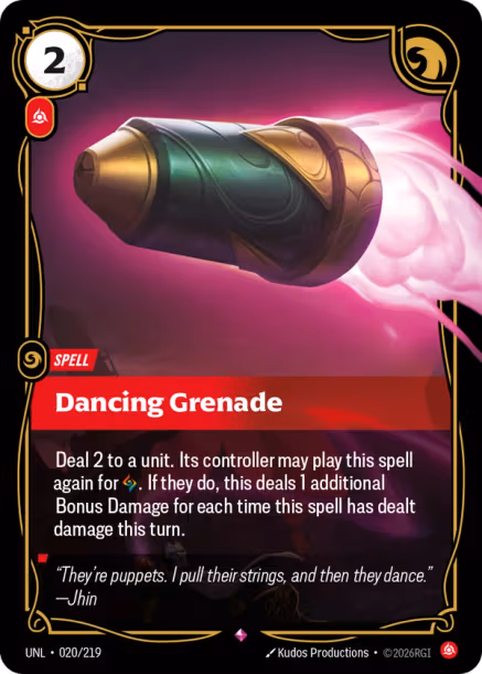 Dancing Grenade