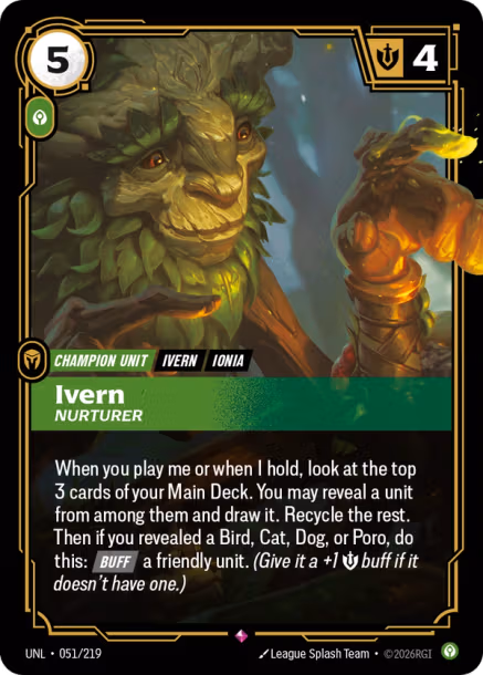 Ivern, Nurturer