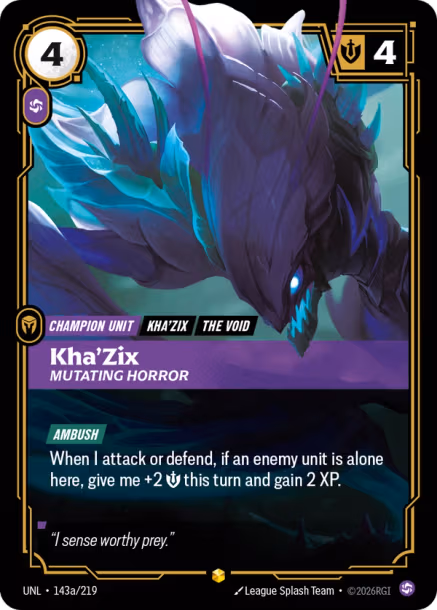 Kha'Zix, Mutating Horror