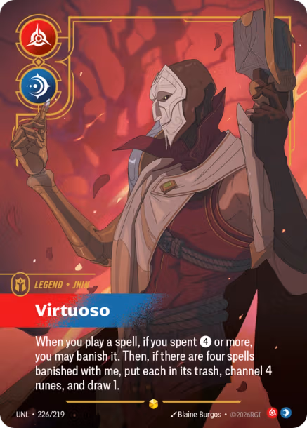 Jhin, Virtuoso