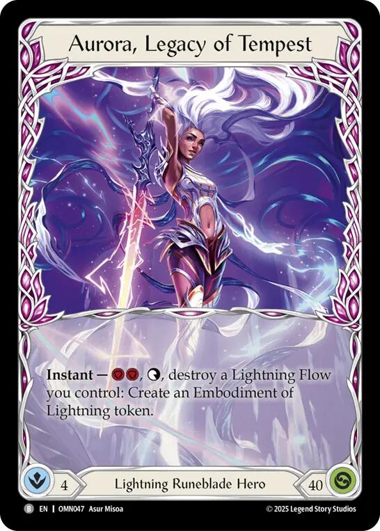 Aurora, Legacy of Tempest // Aurora, Emissary ofLightning