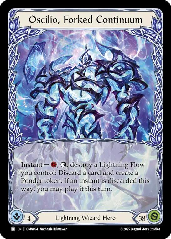 Oscilio, Forked Continuum // Oscilio, Scion of the Third Age
