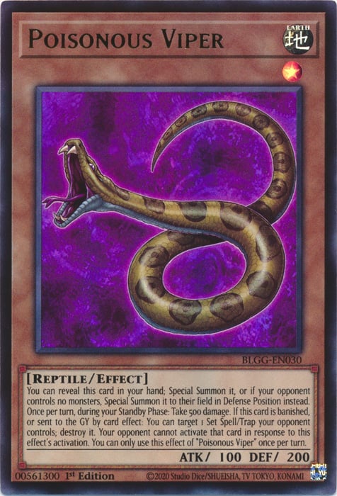 Poisonous Viper