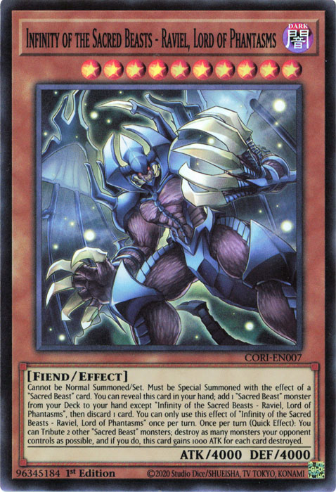 Infinity of the Sacred Beasts – Raviel, Lord of Phantasms