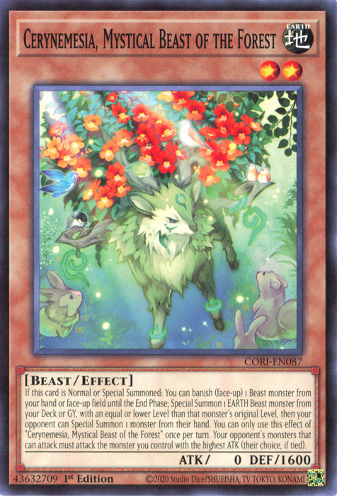 Cerynemesia, Mystical Beast of the Forest