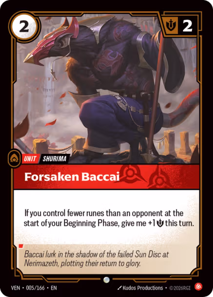 Forsaken Baccai