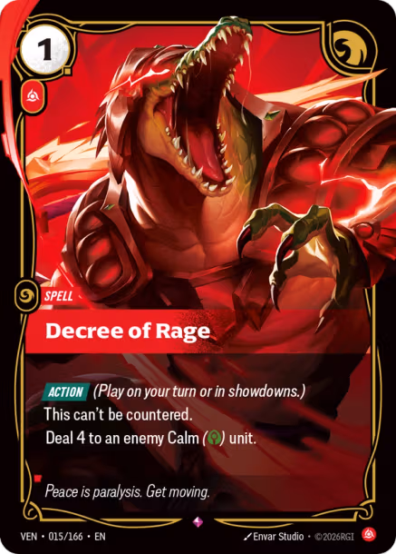 Decree of Rage