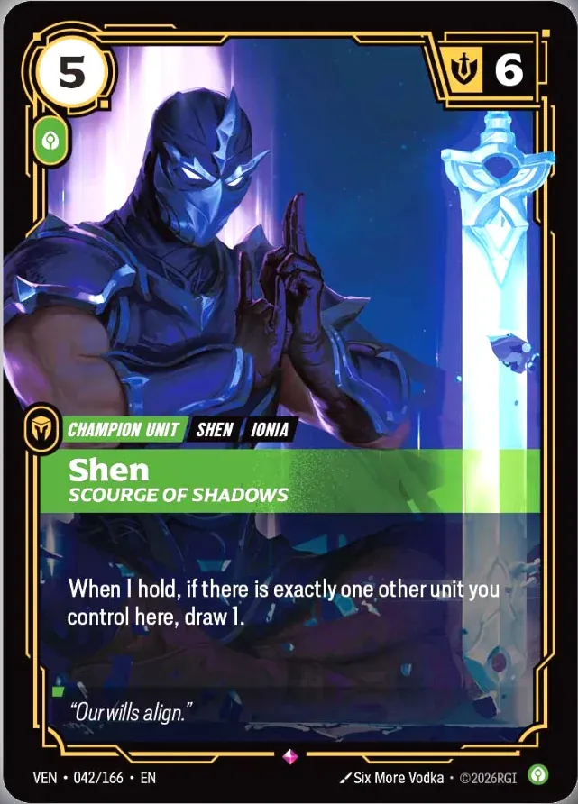 Shen, Scourge of Shadows