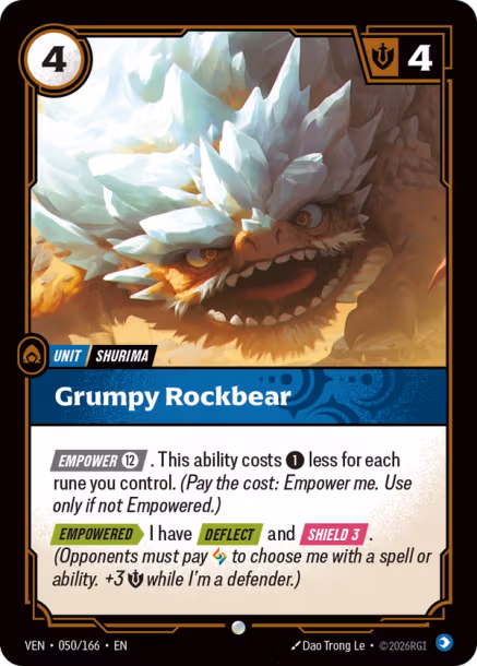 Grumpy Rockbear