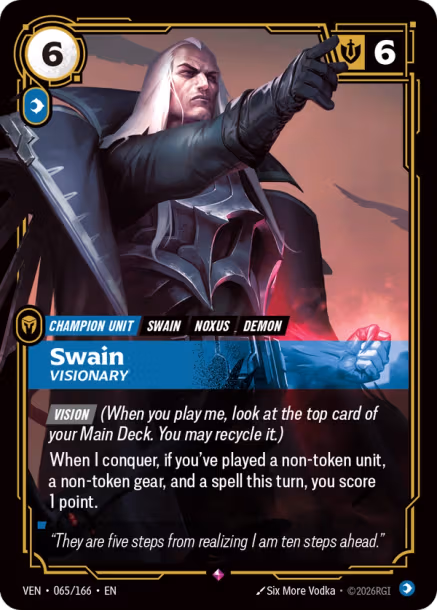Swain, Visionary