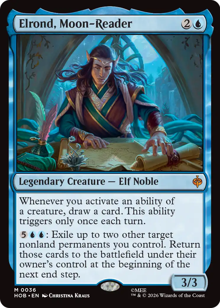 Elrond, Moon-Reader