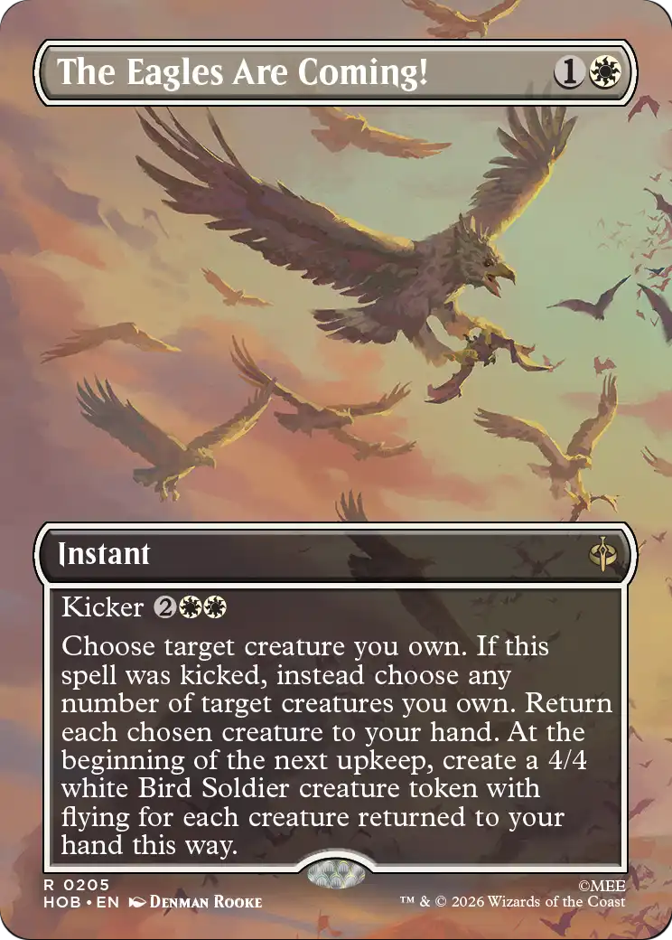 The Eagles Are Coming!