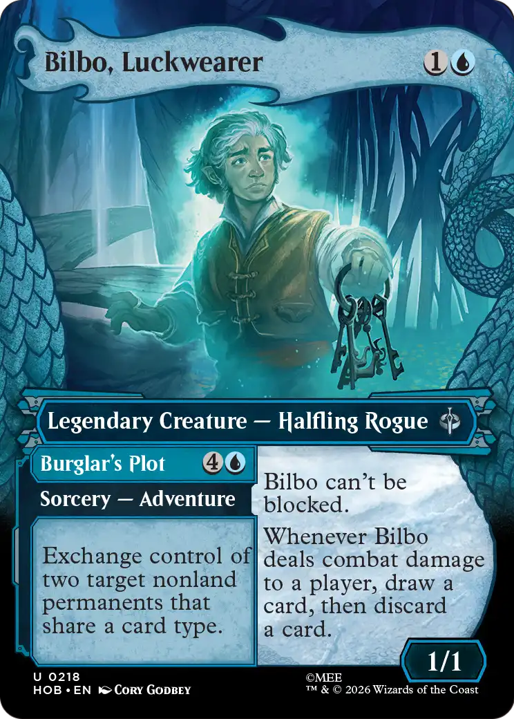 Bilbo, Luckwearer // Burglar's Plot