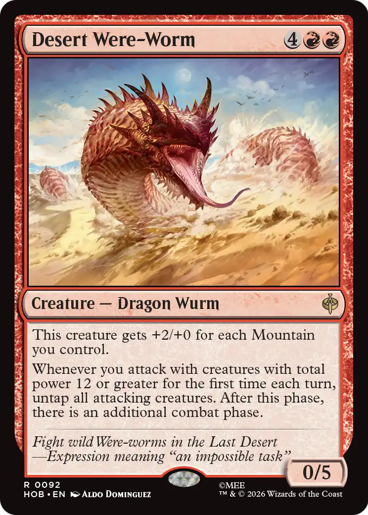 Desert Were-Worm