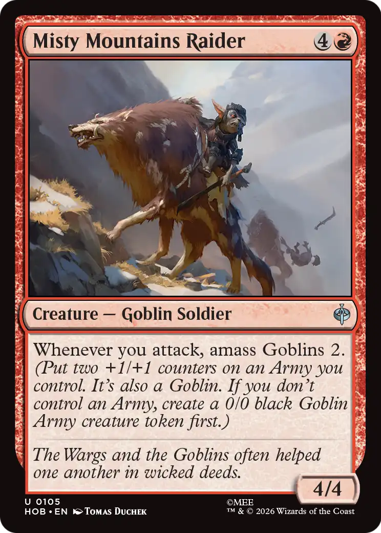 Misty Mountains Raider