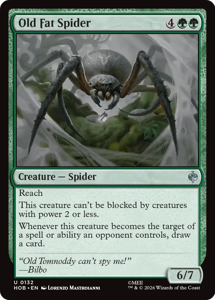 Old Fat Spider
