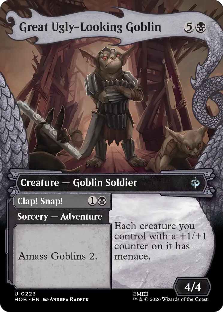 Great Ugly-Looking Goblin // Clap! Snap!