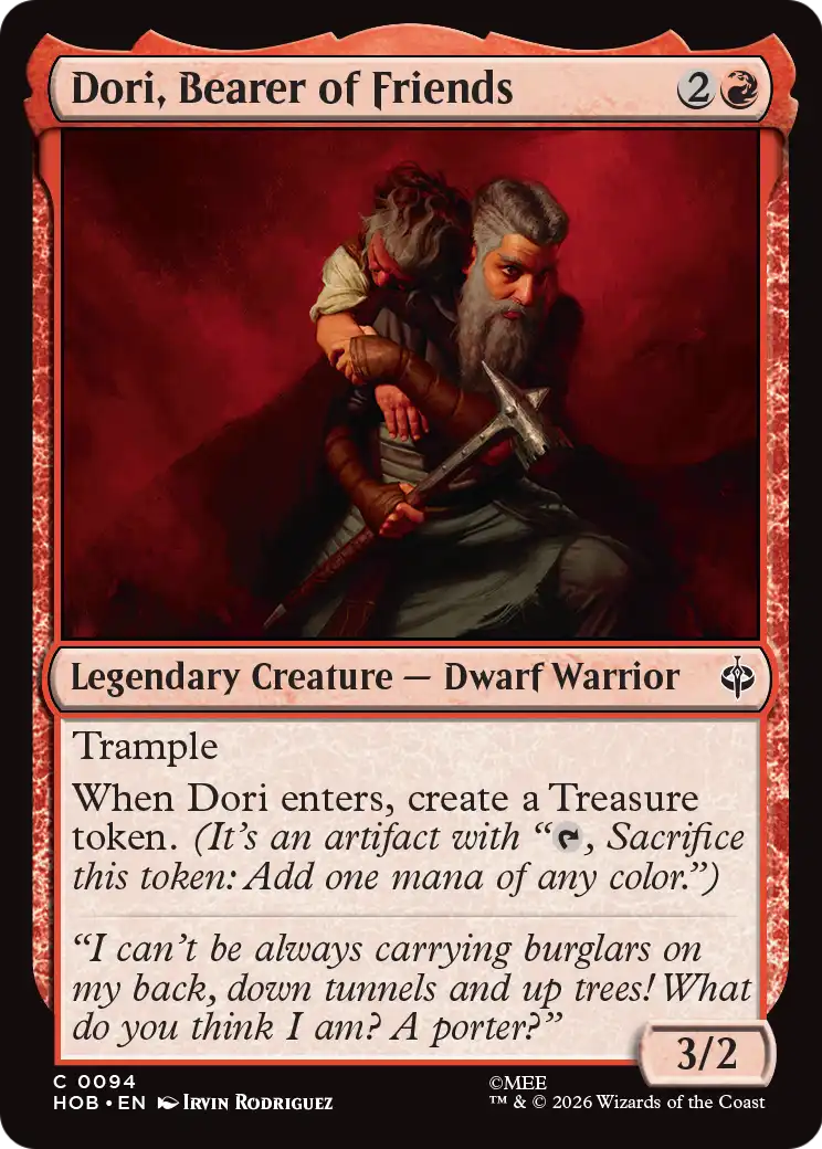 Dori, Bearer of Friends