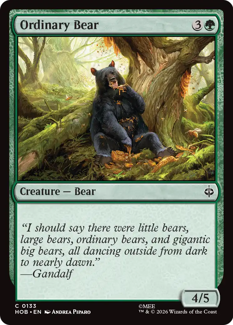 Ordinary Bear
