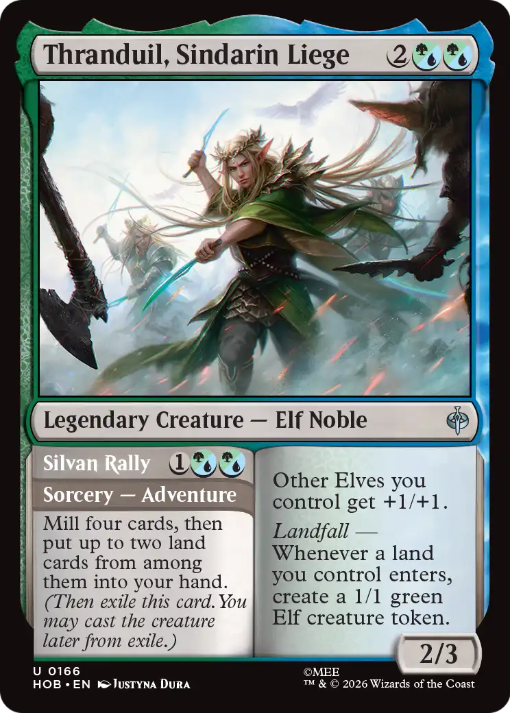 Thranduil, Sindarin Liege // Silvan Rally