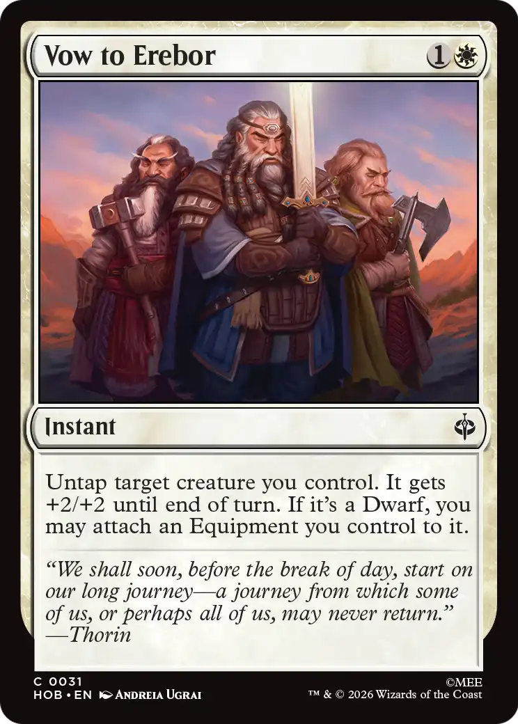 Vow to Erebor