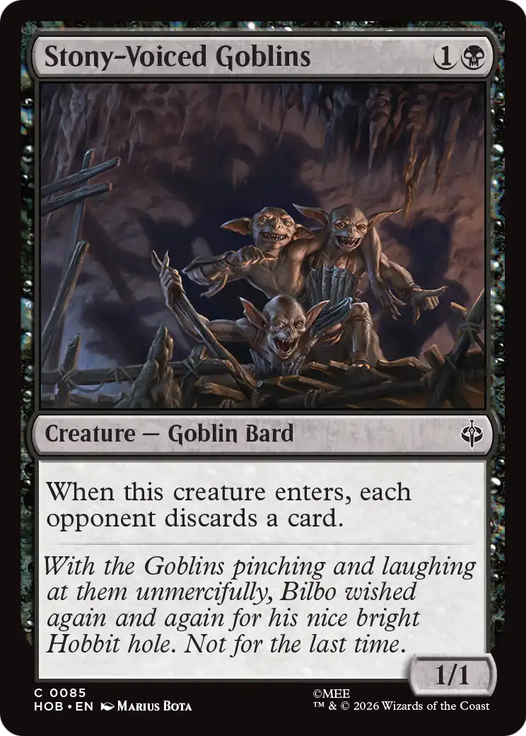 Stony-Voiced Goblins