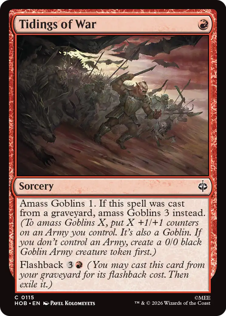 Tidings of War