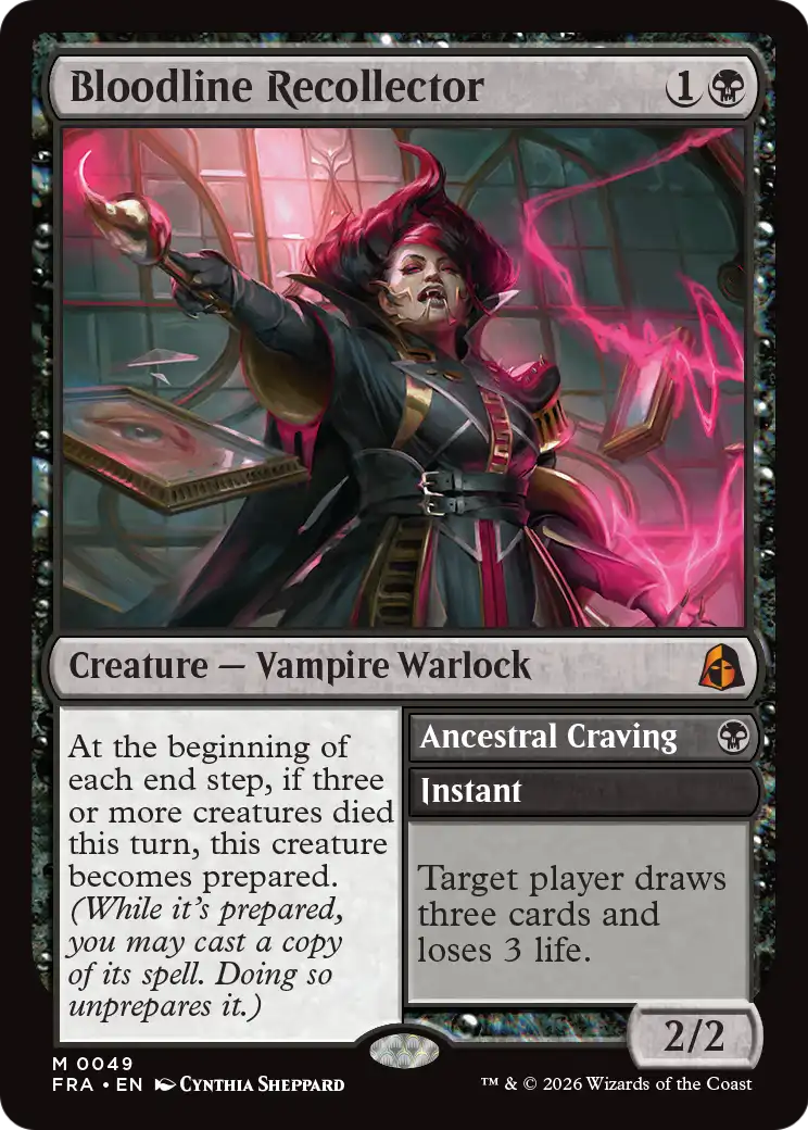 Bloodline Recollector // Ancestral Craving — 1/2