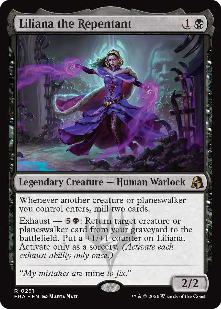 Liliana the Repentant — 1/2