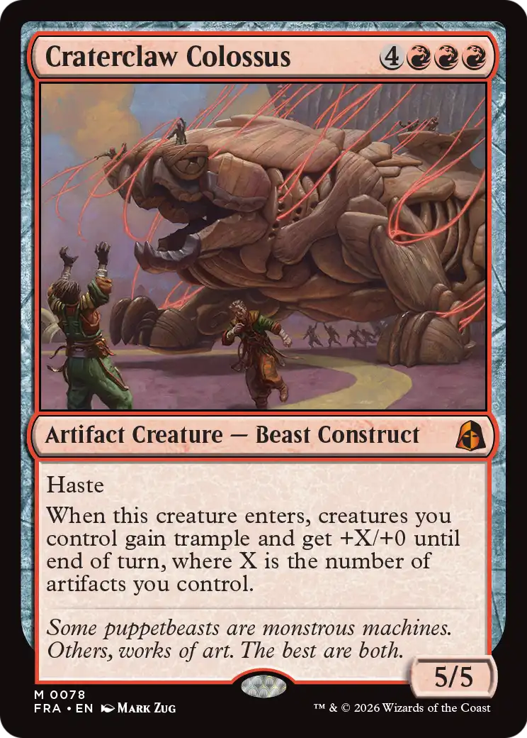 Craterclaw Colossus — 1/2
