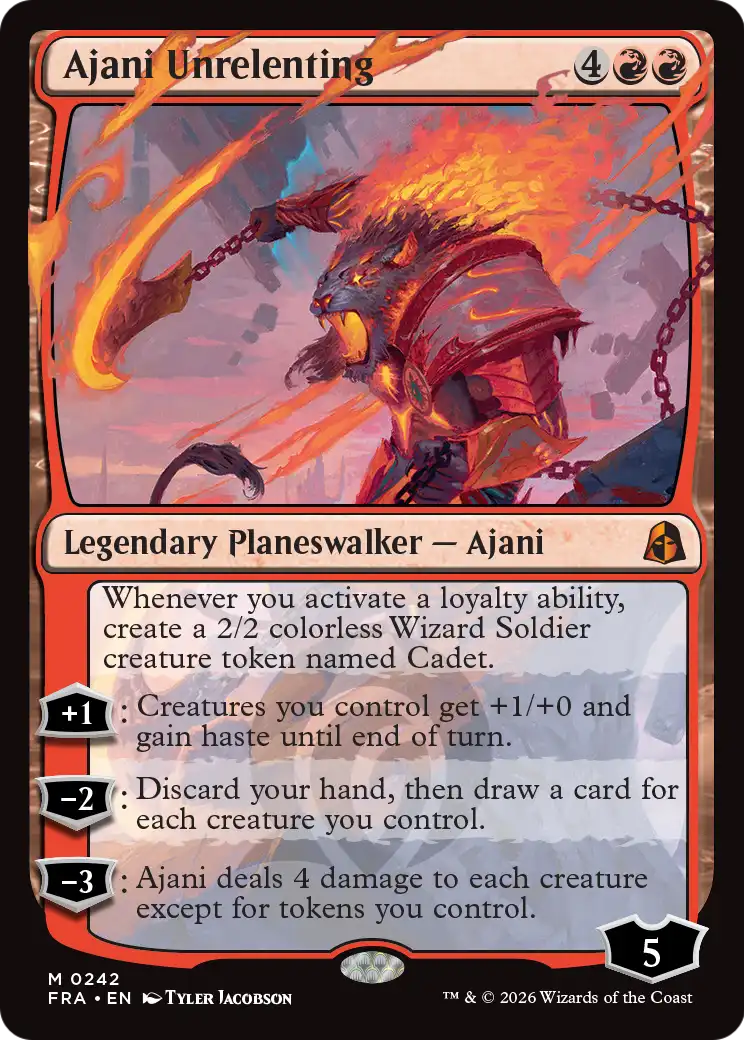 Ajani Unrelenting — 1/2