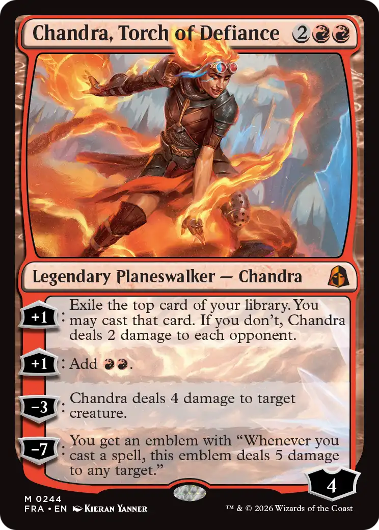 Chandra, Torch of Defiance — 1/2