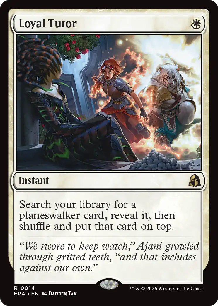 Loyal Tutor — 1/2