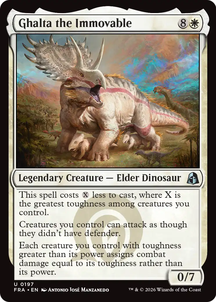 Ghalta the Immovable — 1/2