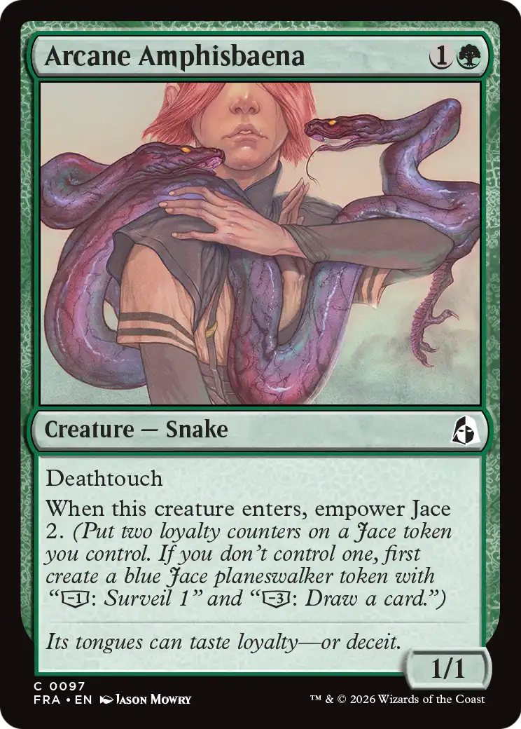 Arcane Amphisbaena — 1/2