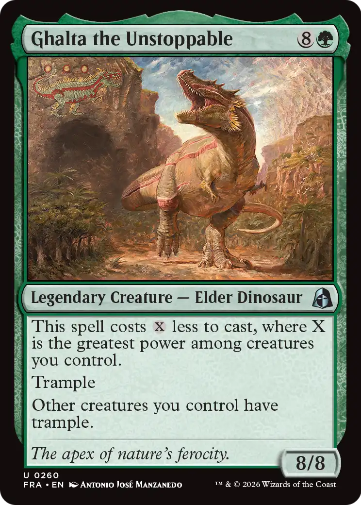 Ghalta the Unstoppable — 1/2