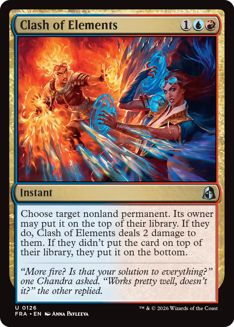 Clash of Elements — 1/2