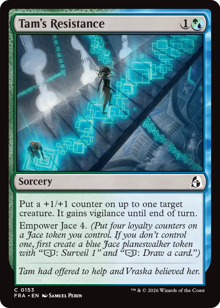 Tam's Resistance — 1/2