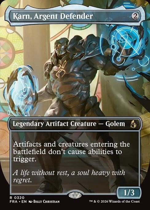 Karn, Argent Defender — 1/2