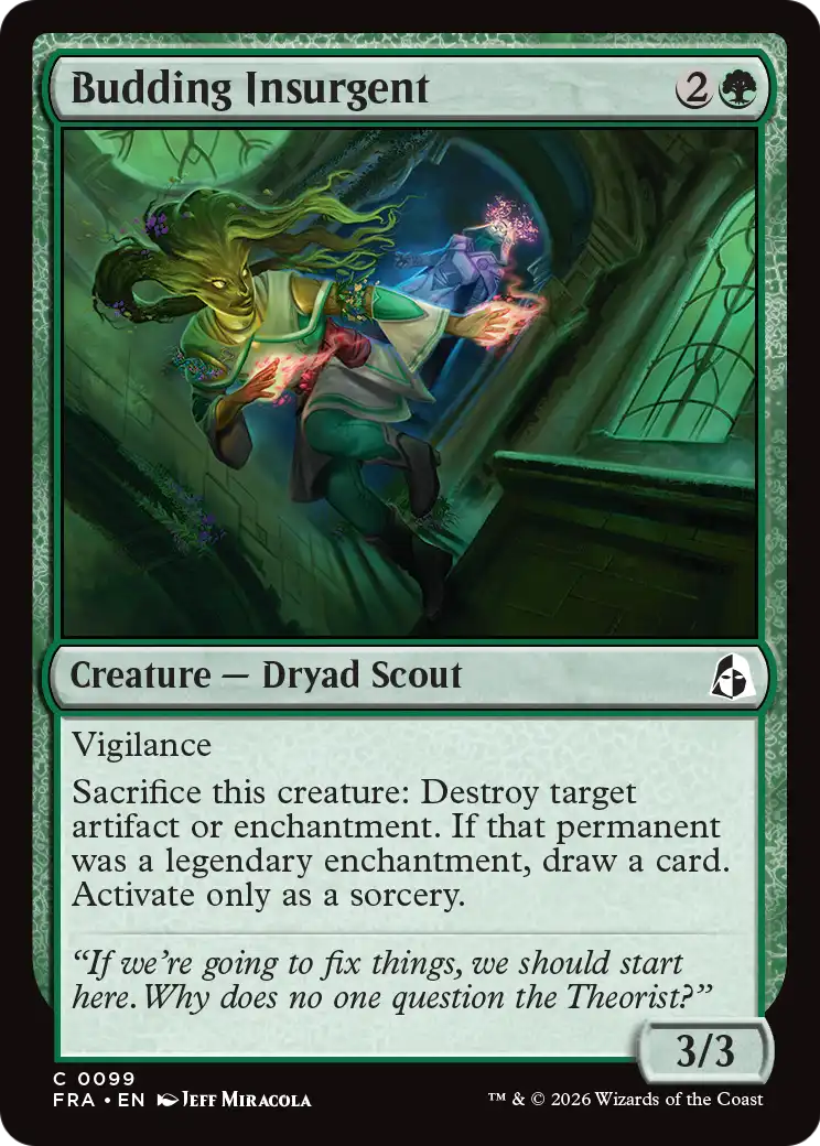 Budding Insurgent — 1/2