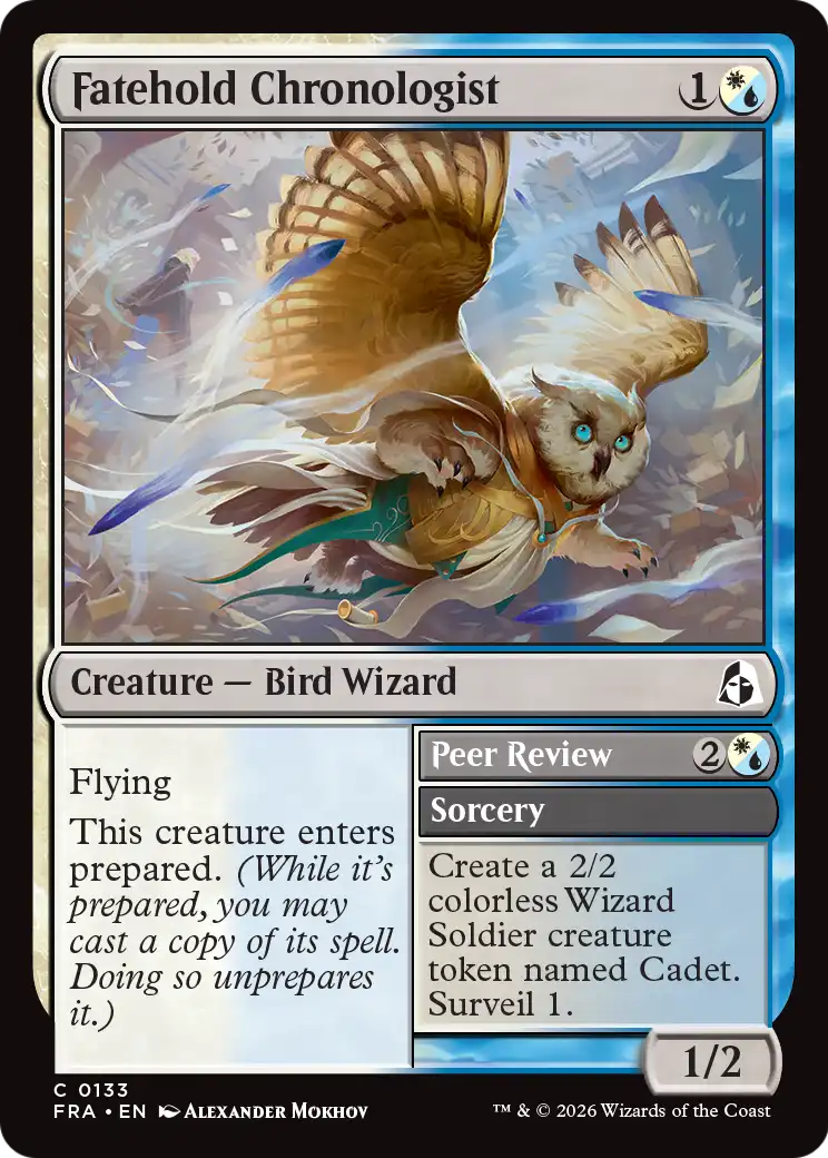 Fatehold Chronologist // Peer Review — 1/2