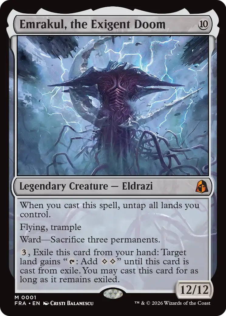 Emrakul, the Exigent Doom — 1/2