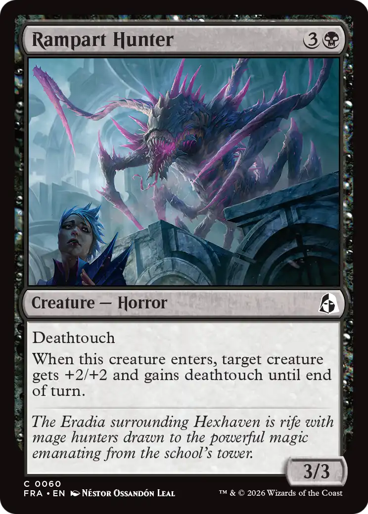 Rampart Hunter — 1/2
